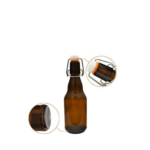 8 Oz Amber Swing Top Bottles Buy swing top glass bottle, 8 oz beer