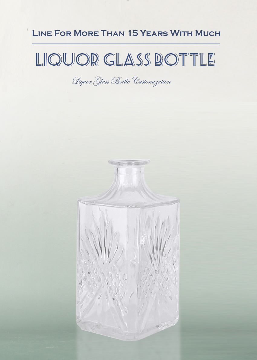 Rum Square Glass Bottle Wholesale Buy rum glass bottle, square glass bottle Product on Zibo
