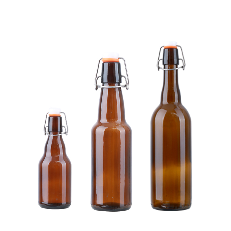 swing lid glass bottles