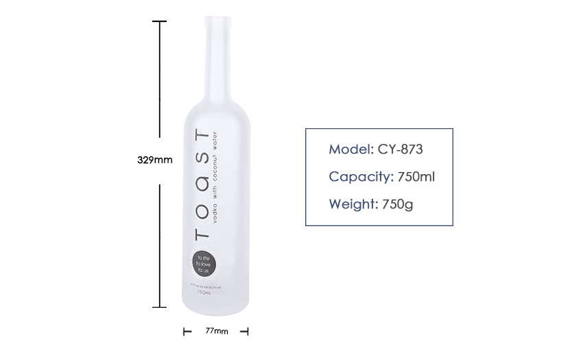 Sale 750ml Clear Whiskey Bottle Buy clear whiskey bottle, 750 Ml Whiskey Bottles Product on