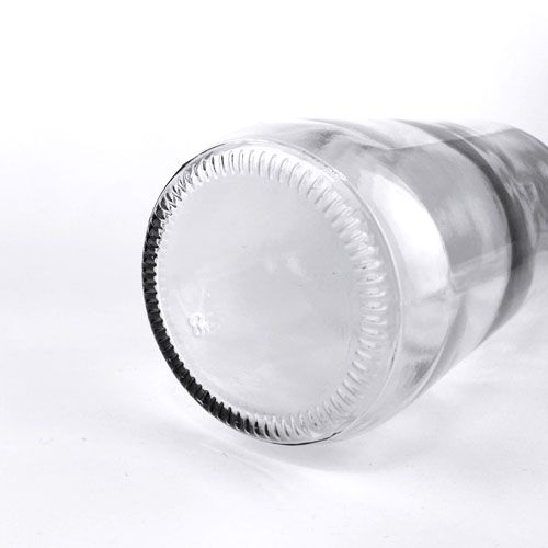 Glass Water Bottles, Reusable Glass Juice Bottles With Black